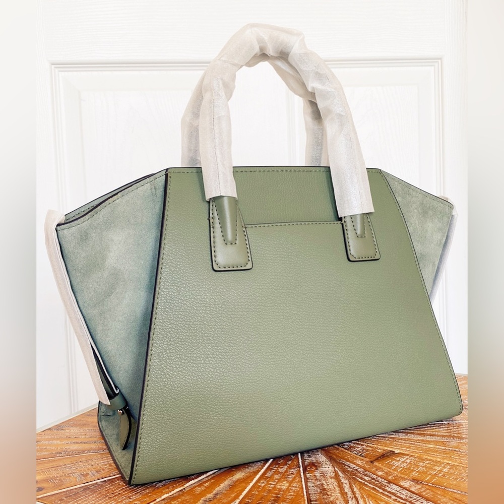 NWT Michael Kors Large Avril Top Handle Satchel - Picture 9 of 17